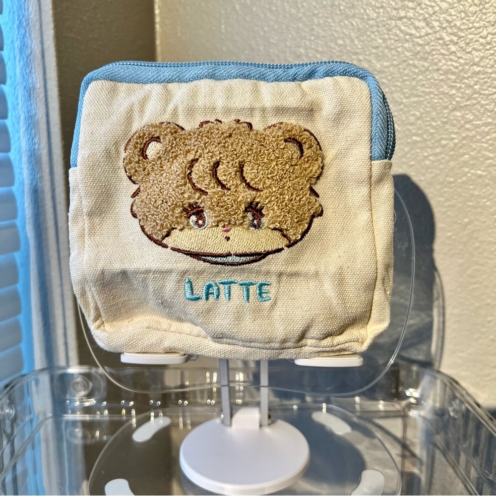 Mikko Latte Canvas Pouch